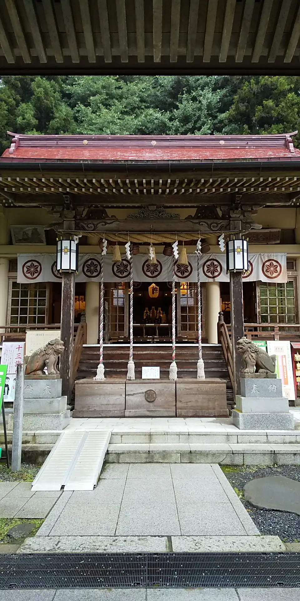 青麻神社、三光瀑布（自行車路線②）